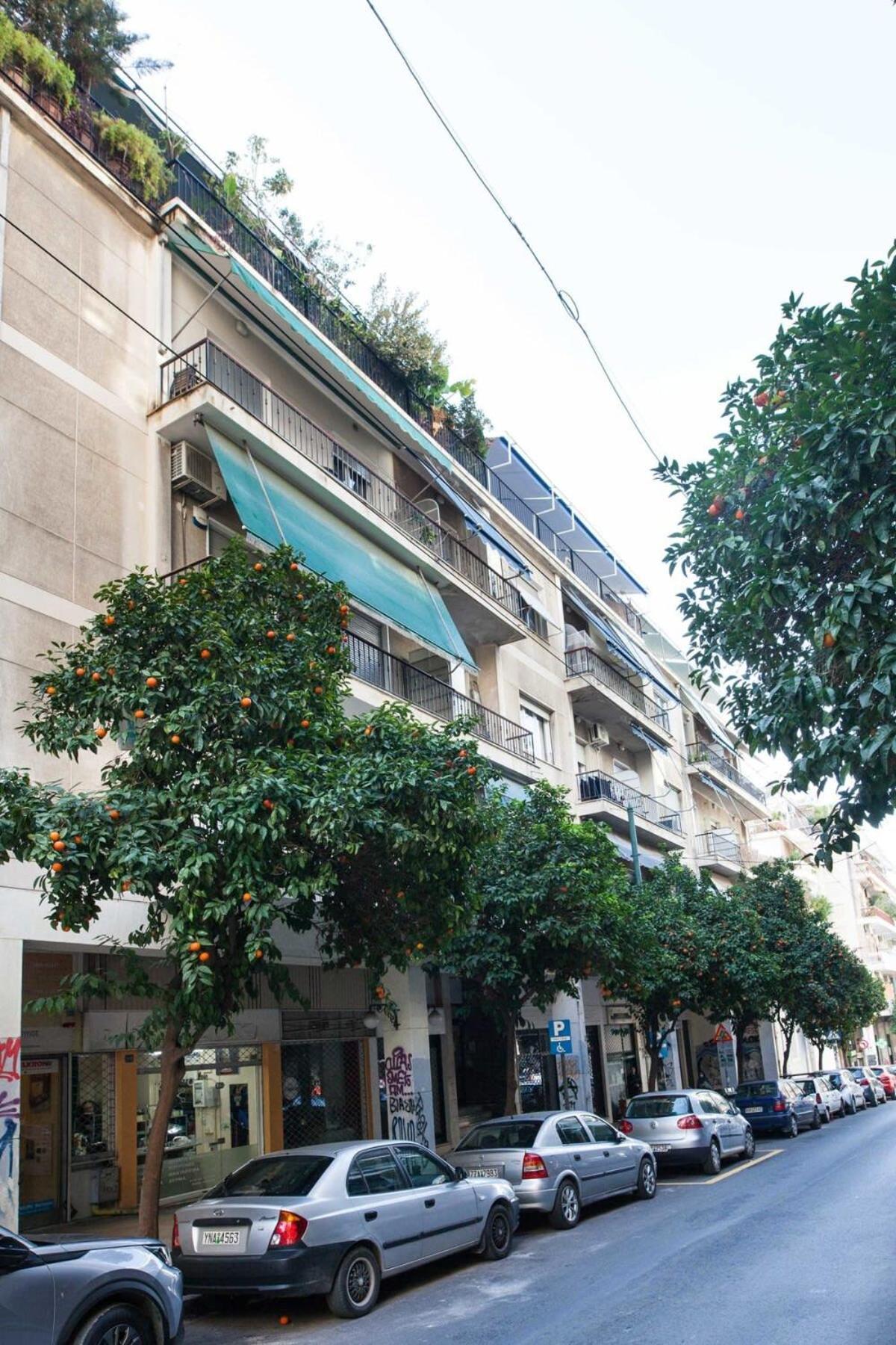 Charming Vintage 2Br Apartment With Balcony In Koukaki Αθήνα Εξωτερικό φωτογραφία